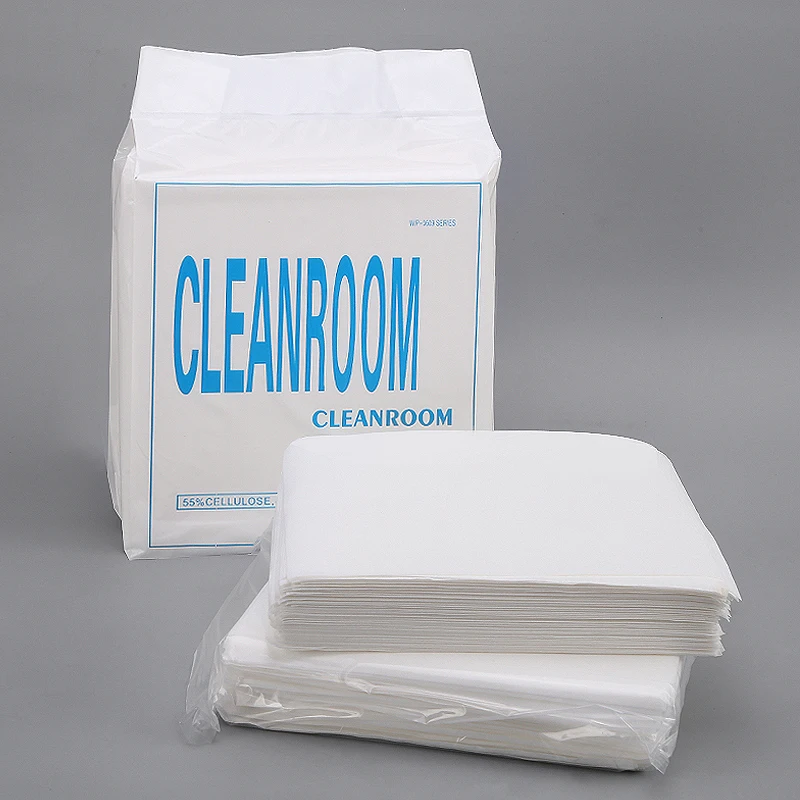 Free Samples Cleaning Room Wiper 100% Polyester Cleanroom Wipes Clean Room For Electronics