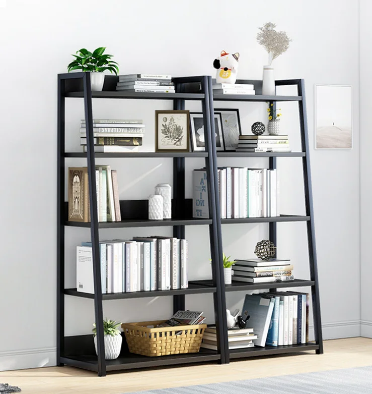 estante de bano  Bookcase multifunctional floor simple shelf multi-layer storage shelf practical bookcase