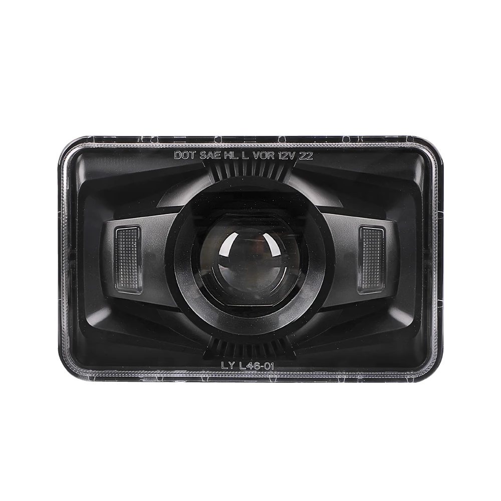 LOYO New 4x6 LED Replacement Square Headlights Sealed Beam For Truck Kneworth Peterbilt 379 Headlight