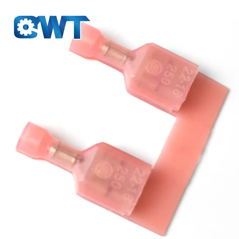 AMP TYCO TE connectivity 2-520181-4 red crimping terminal connector