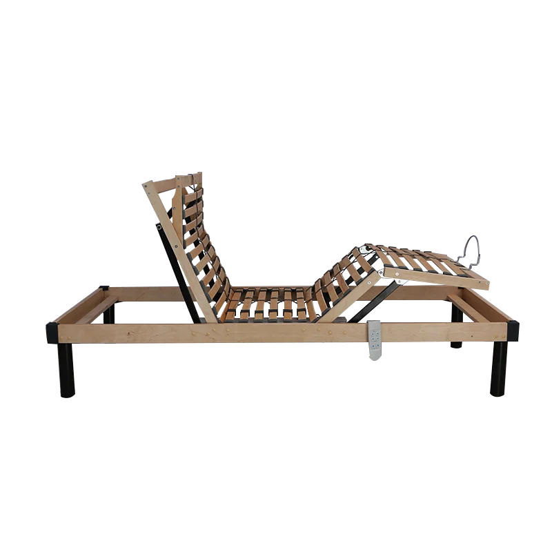 Factory Price Adjustable Bed Slats Design Furniture 5 Zones Comfortable Wooden Bed Adjustable Slatted Bed Base