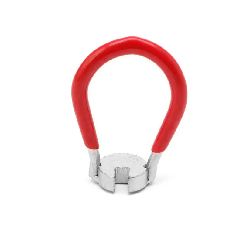 RIDERACE Portable Mini Bicycle Spoke Nipple Wrench Spoke Key Wheel Rim Adjuster Spanner Durable Bike Repair Service Tool