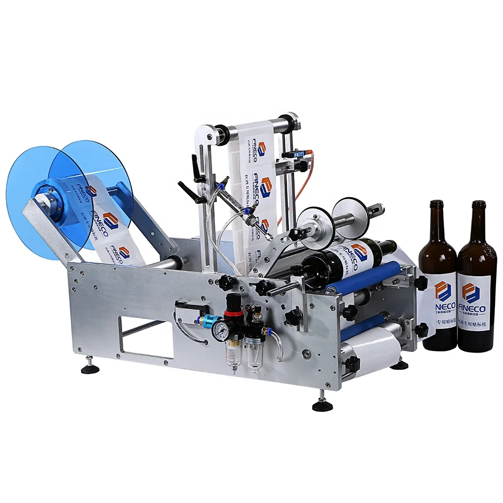 
Electric semi auto type 2 sides label machine labeling manual machines for bottles 