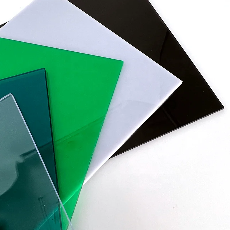 High transparent 0.5-10mm thickness roofing material polycarbonate solid sheet