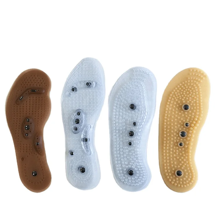 Acupressure Insole Magnetic Massage Shoe Insoles,Reflexology Pain Relief Shoe Insoles