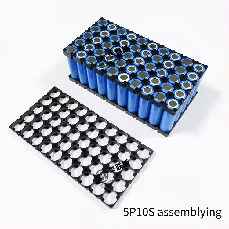 DIY Lithium Empty Battery Box Plastic case Battery Casing with Nickel Holder with Balanced Bms