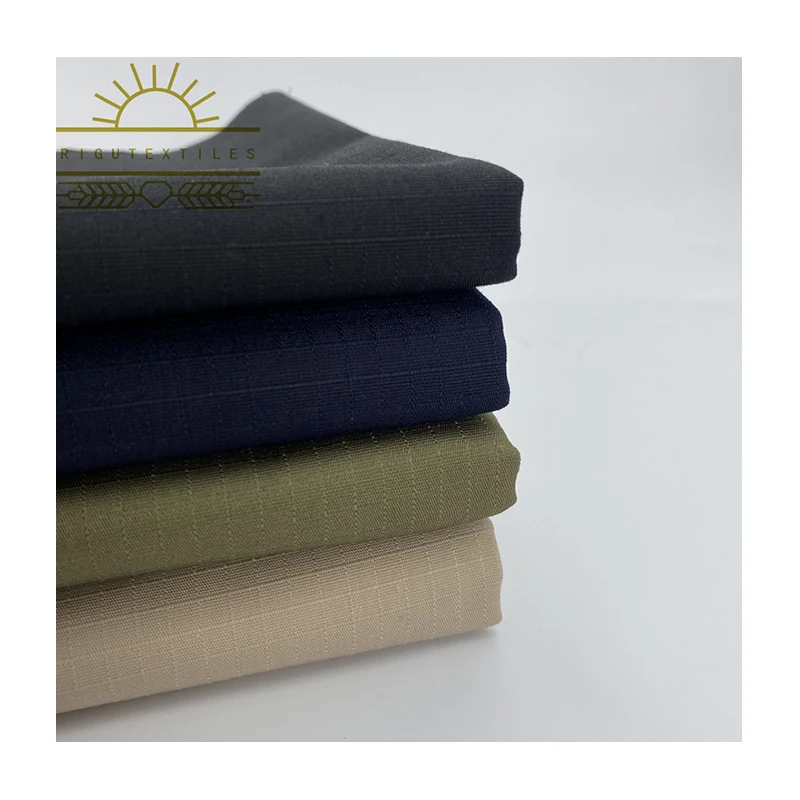 Rigu Textiles Cvc Tc Nylon Ripstop 65% Polyester 35% Cotton 21*21 108*58 Twill Workwear CVC Woven Uniform Fabric