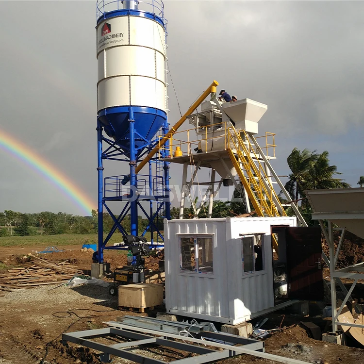 mini concrete batching plant concrete mix plant mobile batching plant