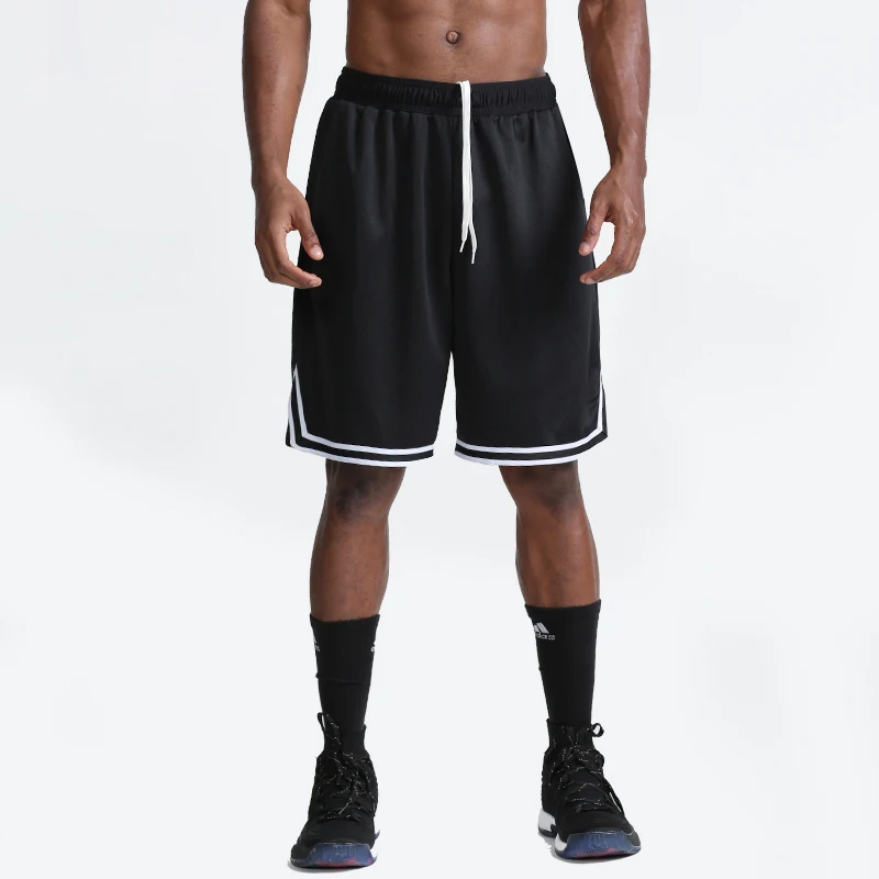 Оптовая продажа от производителя спортивной одежды, европейские пустые мужские баскетбольные шорты с карманами и логотипом на заказ