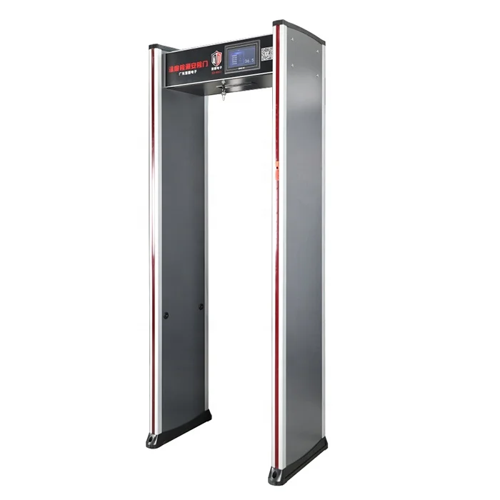 Оптовая продажа с завода проходной сканер температуры дверь для проверки безопасности ик-детектор тела