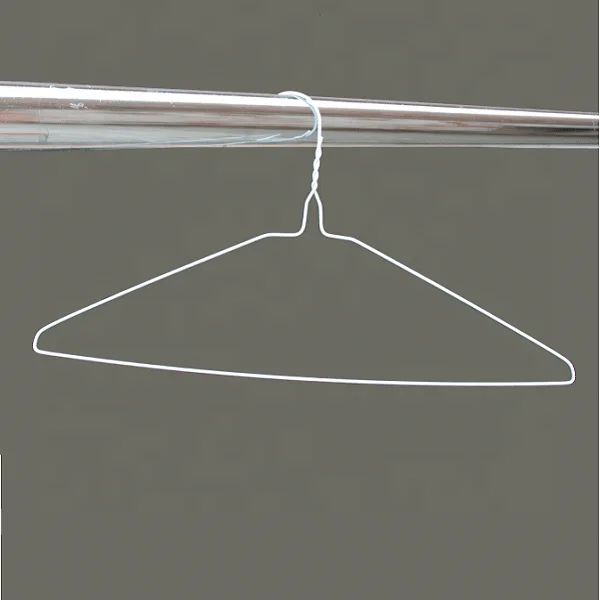Galvanized Steel Wire Hanger And PVC Wire Hanger For Making Clothes Hanger