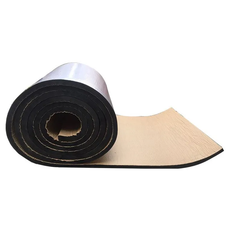 Roof Insulation Self-adhesive Aluminum Foil Anti-freeze Rubber Plastic Foam Sheet Rolls