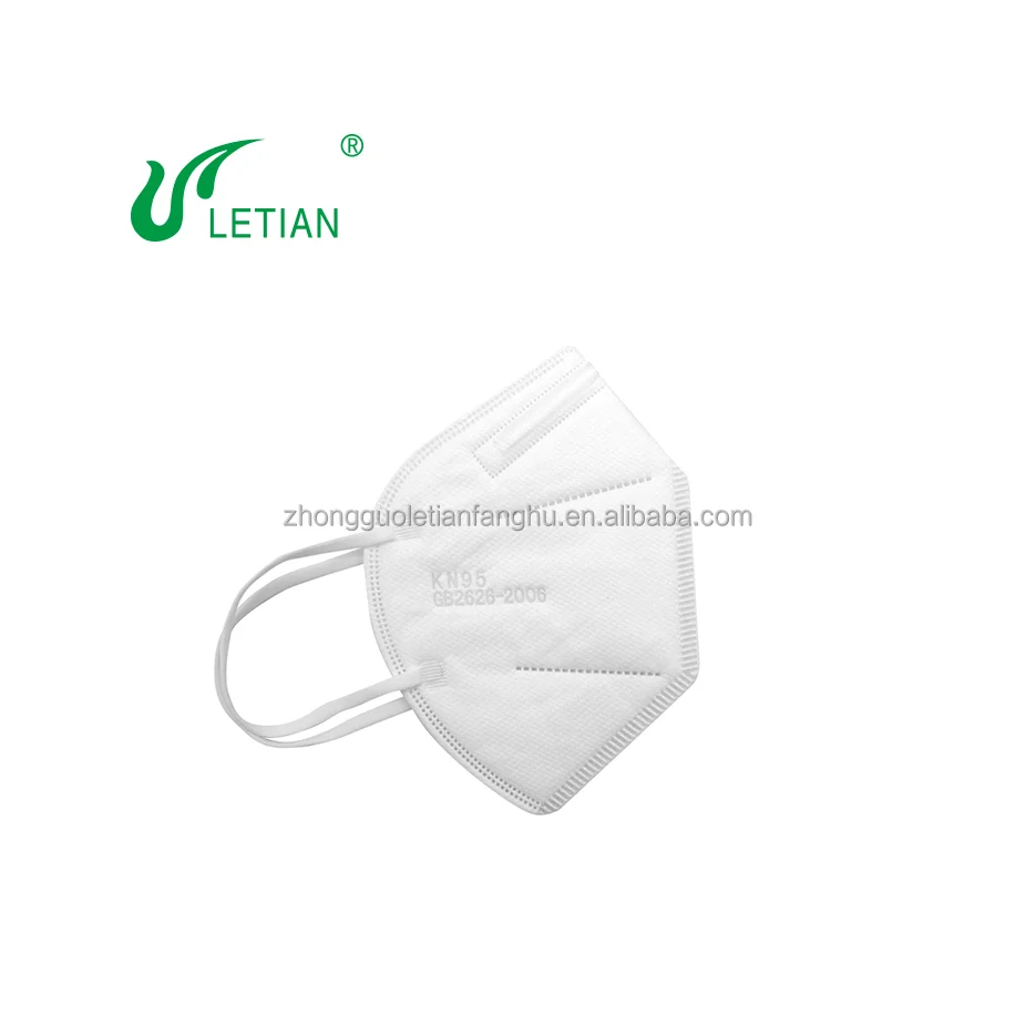 Letian  custom KN95 protectivecubrebocas facemask disposable kn95 face respirator mascarillas kn95 masks