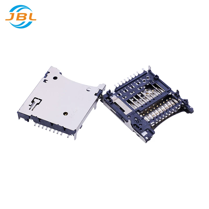 Micro sd car connector 4.0 Push-Push Type Connector TransFlash TF Micro SD Card Socket Adapter PCB Connector