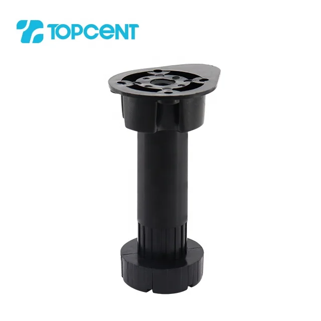 TOPCENT мебельные фитинги Пластиковые Регулируемые выравнивающие ножки мебели для