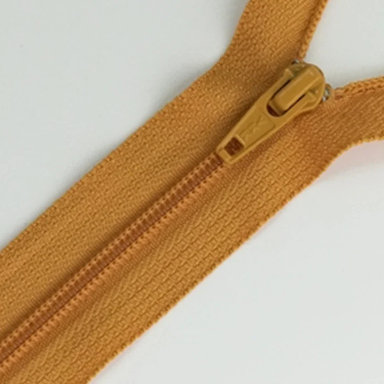 YKK ZIPPER nylon polyester tape closed end zipper for garments