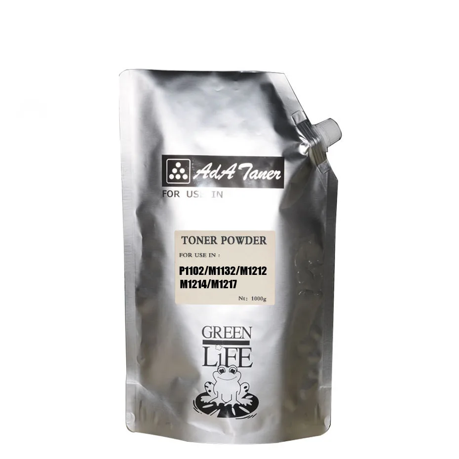 Черный наполнитель CB435A Тонер порошок 85A совместимый для HP Laserjet P1102 M1132 M1212 M1214 M1217 P1100