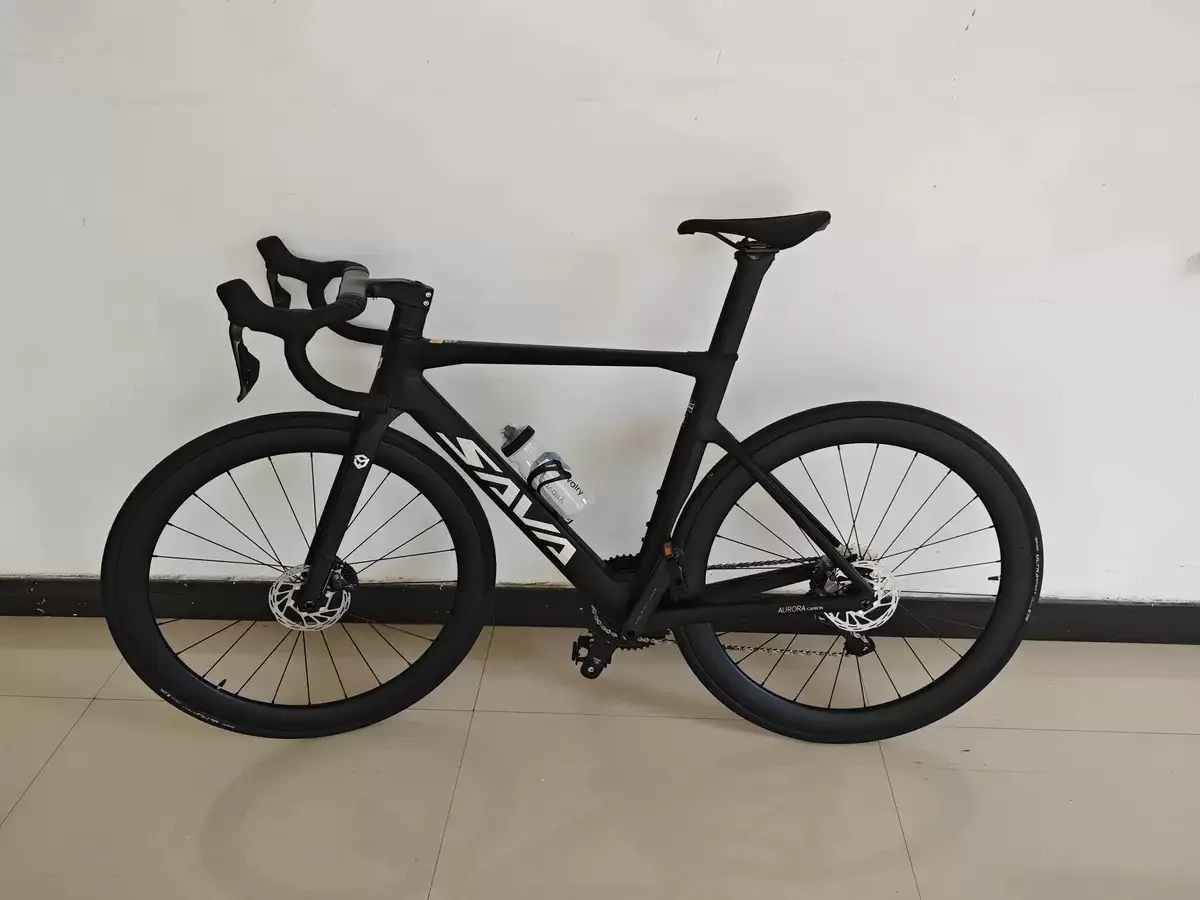SAVA Factory Carbon Fiber Road Bike Di2-R7170 24 Speeds Electronic Shifter Groupset Disc Brake Racing bike for adults