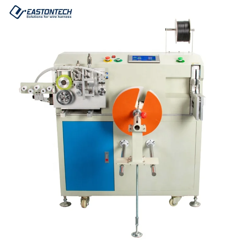 EW-20S-3 electric wire coil winding length counting cable cutting and tying machine wire re-winder 1-20mm