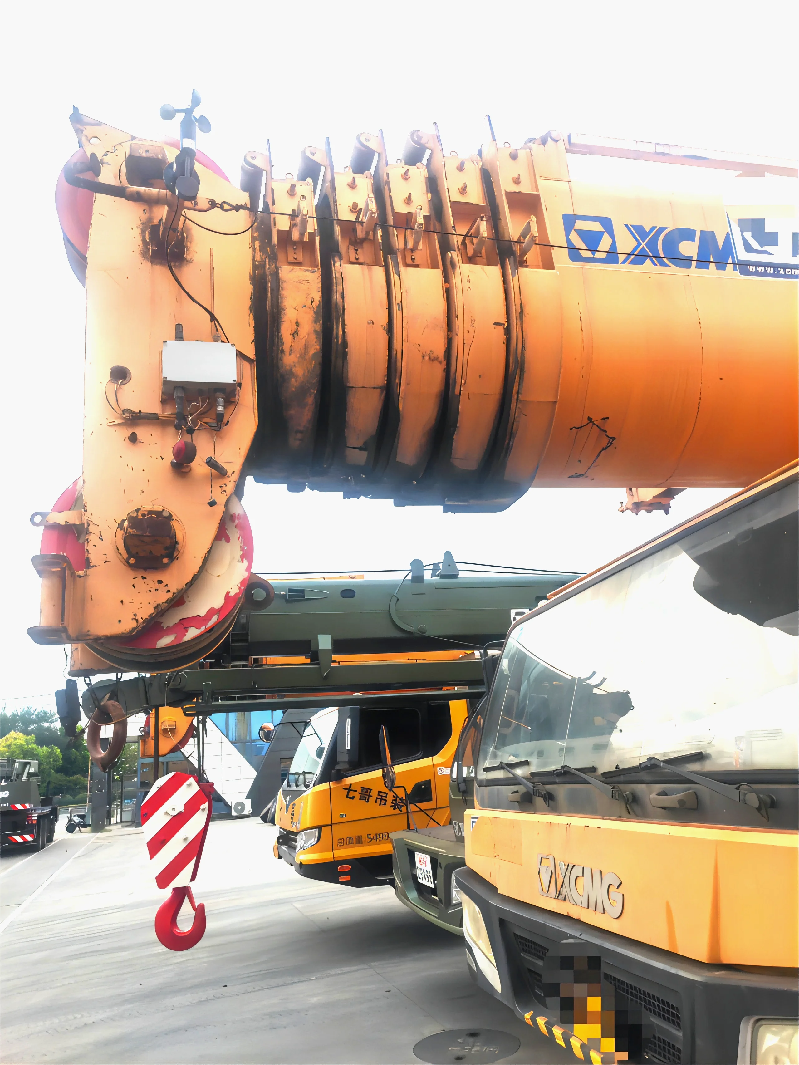 XCMG official crane truck used 130ton truck mobil crane QY130K for sale