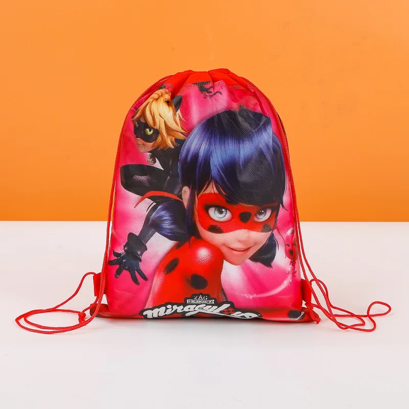 Children Waterproof Drawstring Gym Backpack Bag for Kids Baby Sport Gym Sack Mini Travel Daypack Outdoor Organizer Bags