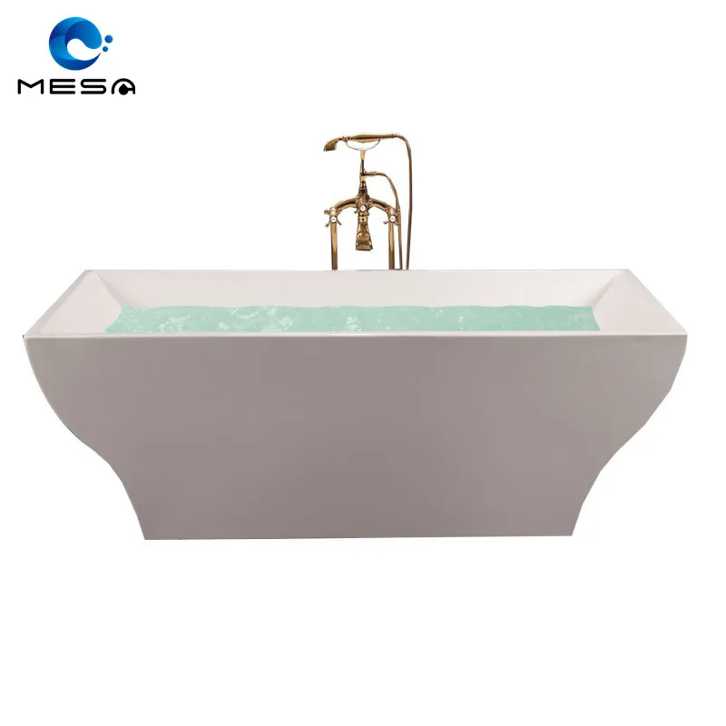 New Small Mini Freestanding Soaking 120 cm 48 inch Acrylic Bath Tubs Bathtubs for Sale