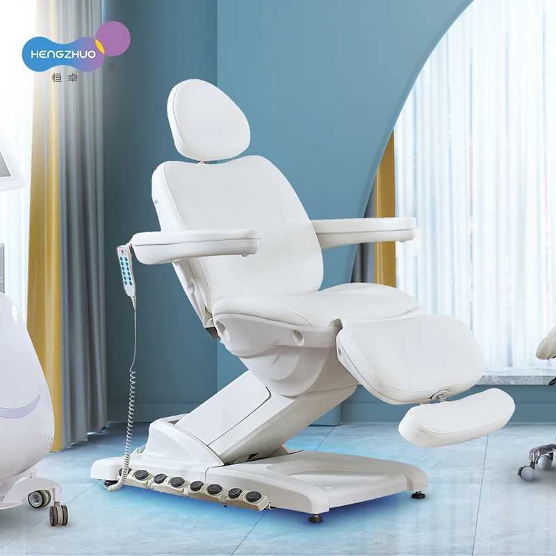 Электрическая Косметическая кровать для салона 180 градусов регулируемая кровать для косметического ухода за кожей лица массажный стол