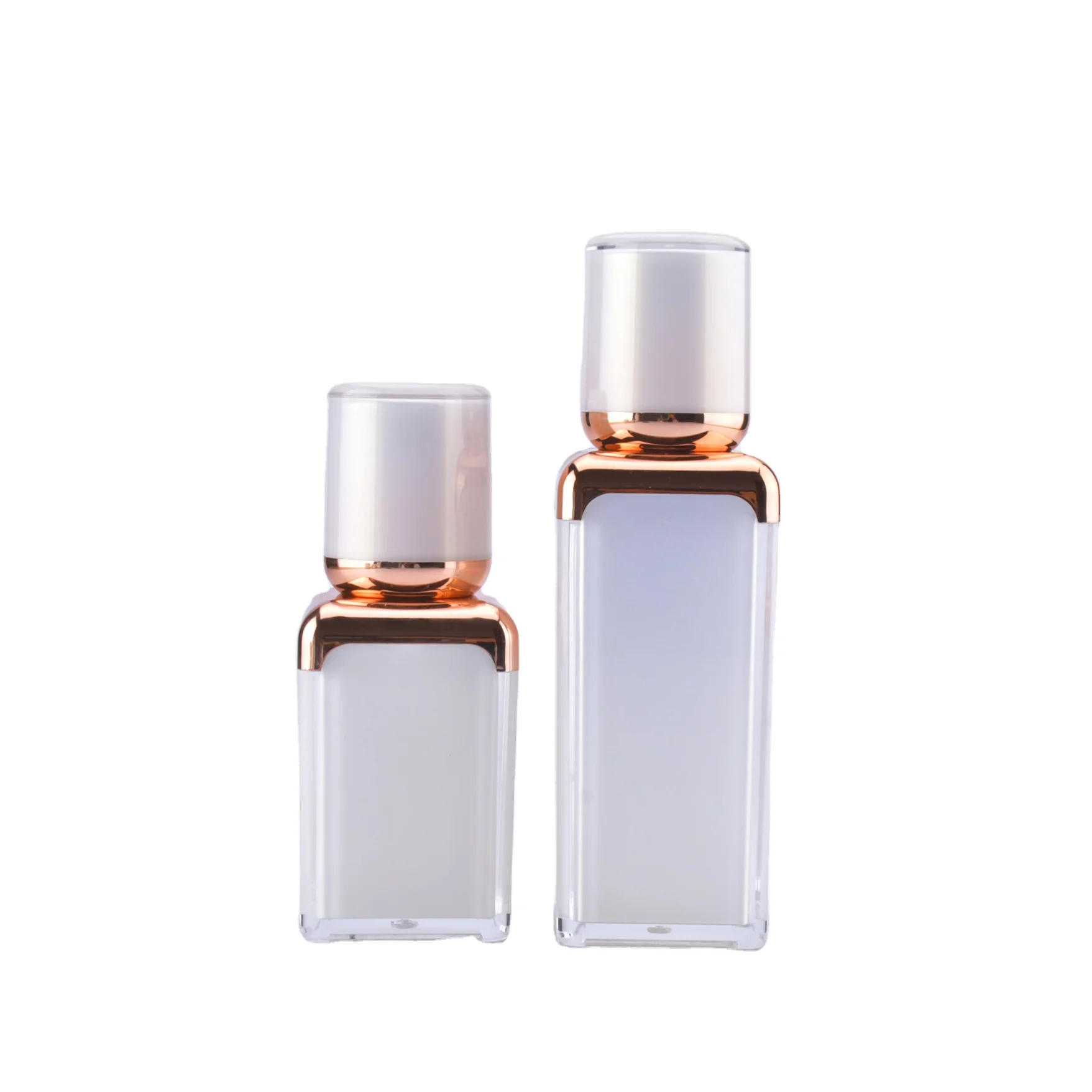 Cosmetic pots cosmetiques carres contenants de creme de jour et de nuit 50g pot de maquillage bleu de luxe