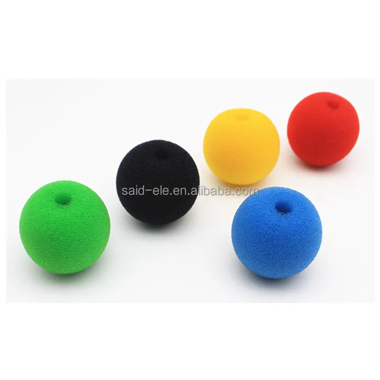 Wired lapel microphone foam windshields wireless lavalier microphone cover conference mic windscreens for Rode mic