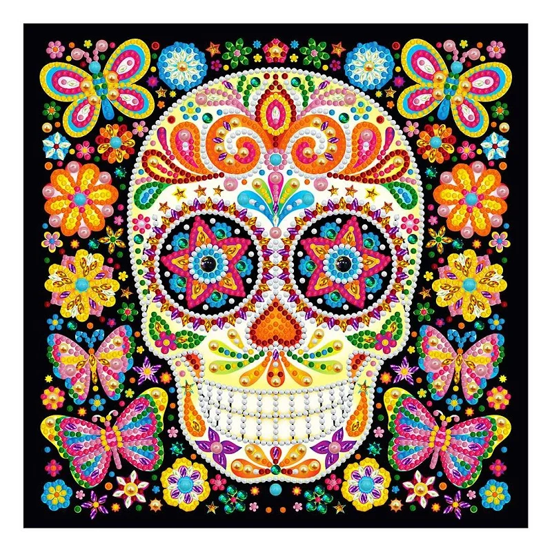 Домашний декор, сделай сам, ручная работа, блестящие алмазные картины, красочные призраки, алмазные картины