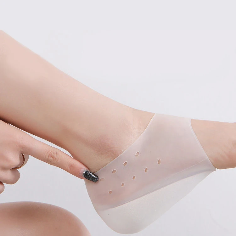 Silicone Height Increasing Half Pad Ultra Light Weight EVA Height Lift Heel Socks 4CM Lift Height Invisible Increasing Insole