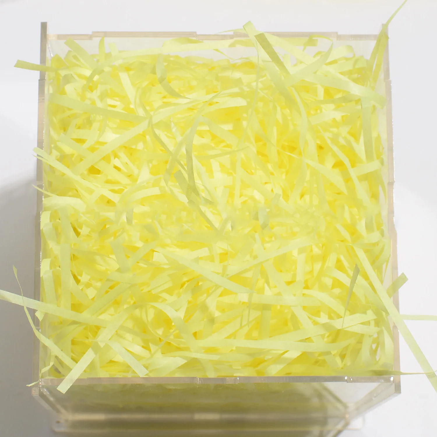 
Recycled bulk baled zigzag decorative gift box black kraft crinkle tissue packing shredded paper for packaging 