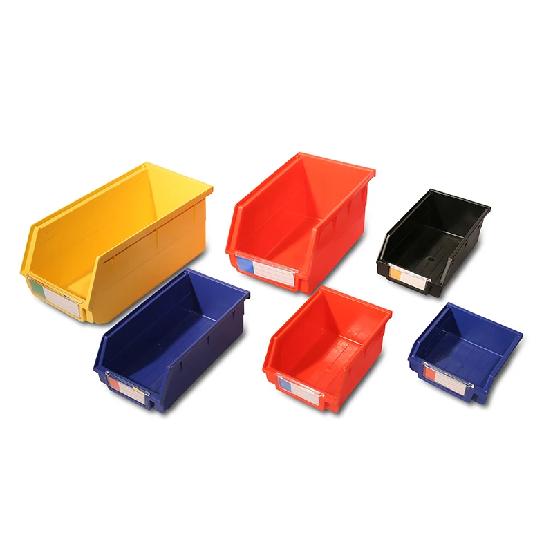 Customized Industrial Combination Type Forplastic Storage Bin Small Parts Pick Bin Front Opening Stackable Storage Bin