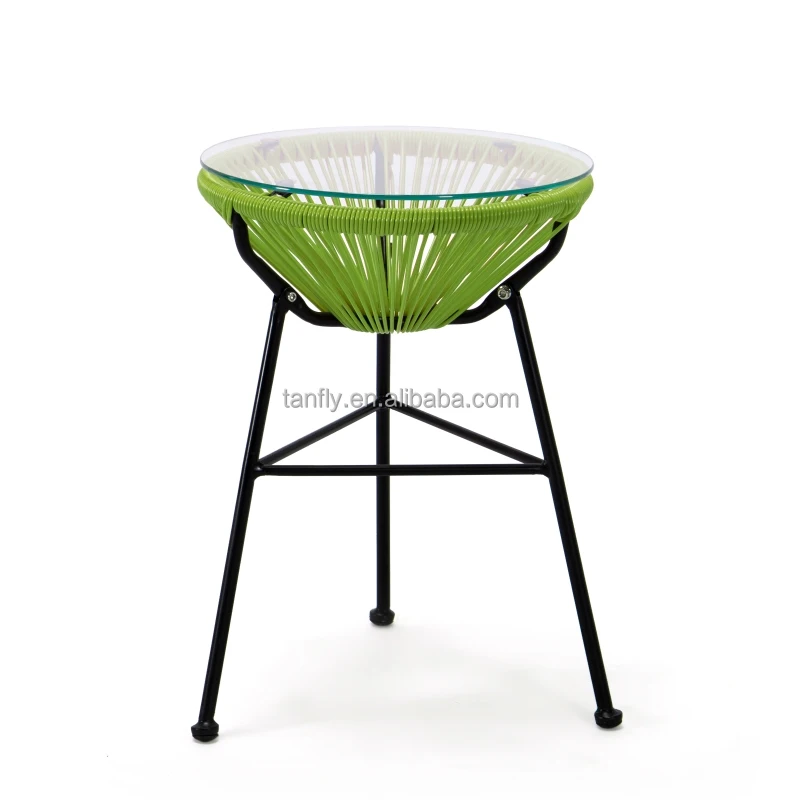 Rattan Furniture Patio Use Papasan Chair Cane Acapulco Rosary Wicker Chair Outdoor Garden