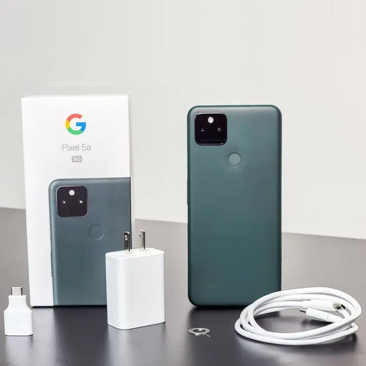 Хорошее качество разблокированные смартфоны с двумя SIM-картами и большой батареей мобильные телефоны для pixel5a 6 + 128 ГБ черный телефон