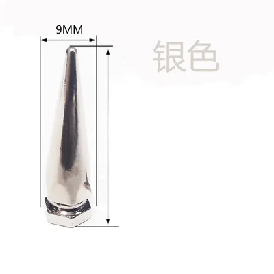 Screw Back Decorative Punk Hex Spikes