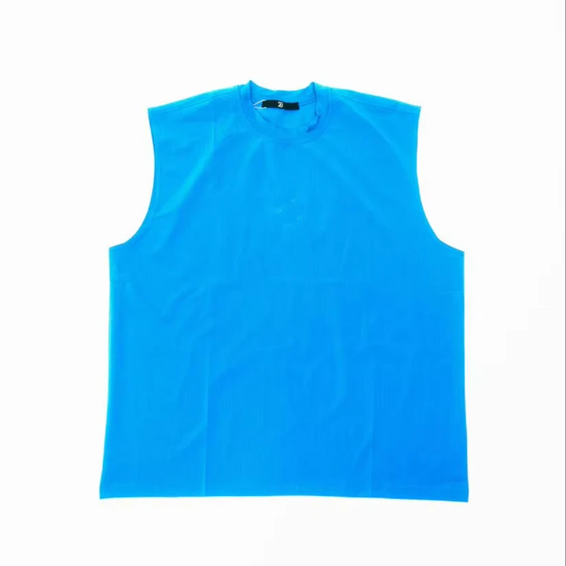 New Styles Britain styles Sleeveless Tank tops Summer Fashion gym workout wear Sporty fast quick dry stretchy/athletic Tank