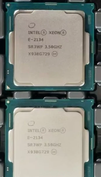 Intel Xeon E-2134 SR3WP quad-core 3.5GHz / 4.5GHz 8M 71W LGA1151 CPU processor