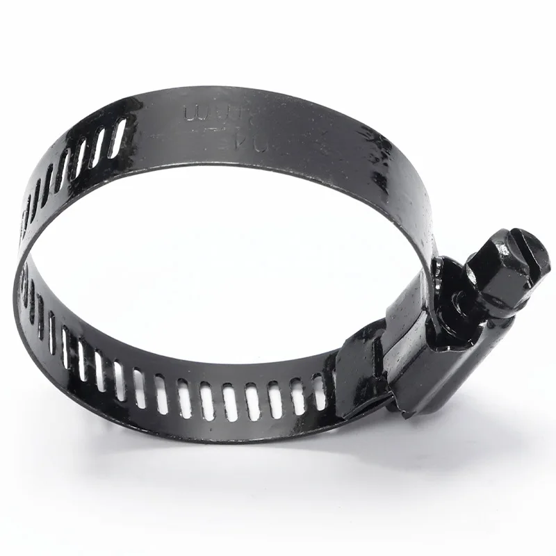 Free sample stainless steel single ear adjustable clamp full tooth and throat hoop/non-standard hoop ring