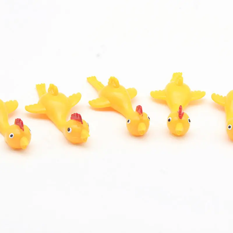 Hot Sale TPR Material Elastic Tricky Slingshot Chick Sticky Hand Toy For Children Kid And More