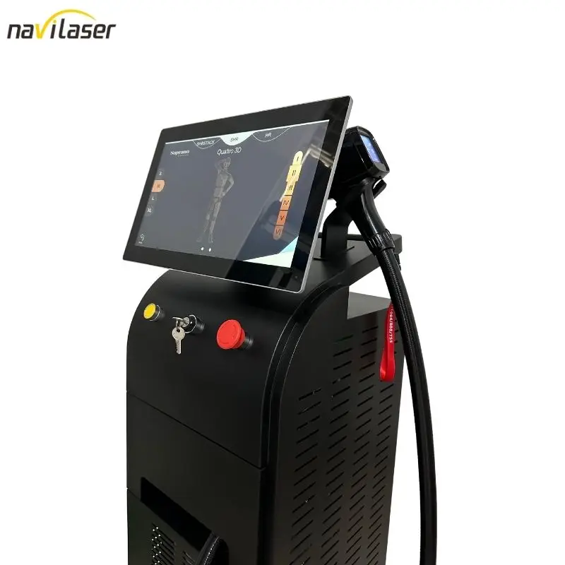 Высокомощный 1064 808 нм диодный лазер для удаления волос