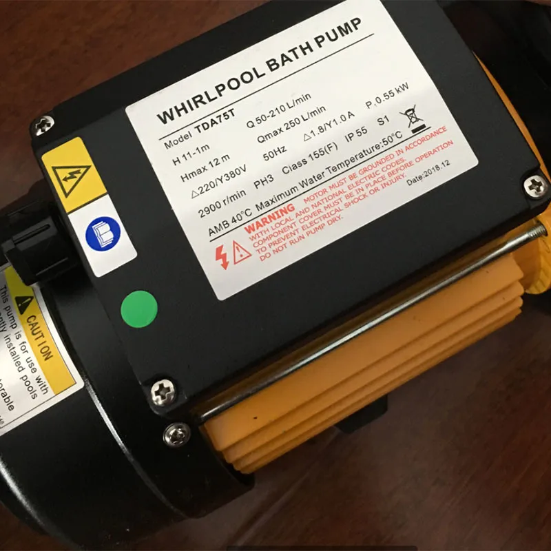 Fish Farm Swimming Pool Water Pump Aquaculture Pump