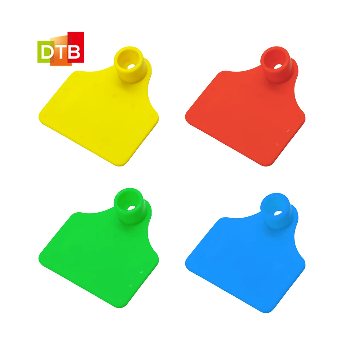 Customized RFID Cow ear label Sheep Pig Earmark Recognition Label RFID Animal Livestock Management Tag Card