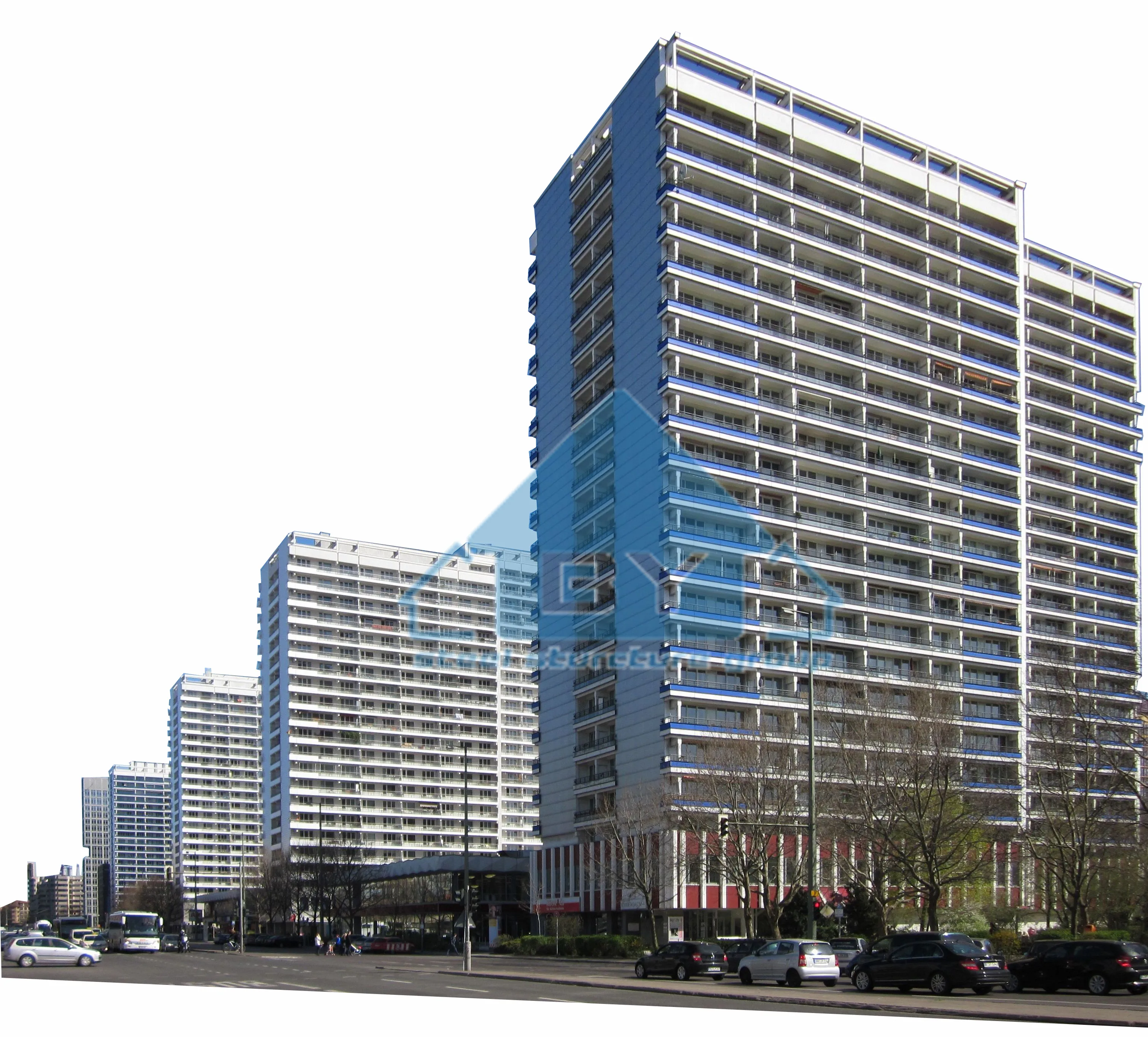 Сэндвич-панель и горячеоцинкованная стальная конструкция сборные квартирные здания на продажу