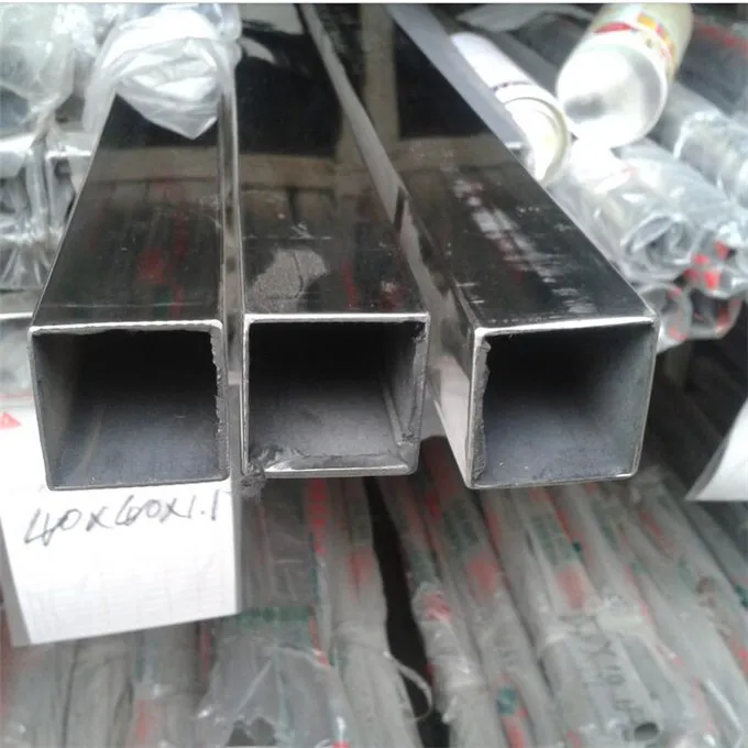 ss 304 316 316L hot selling stainless steel square tube 2mm 200mm 5mm 8mm mill finish pipe