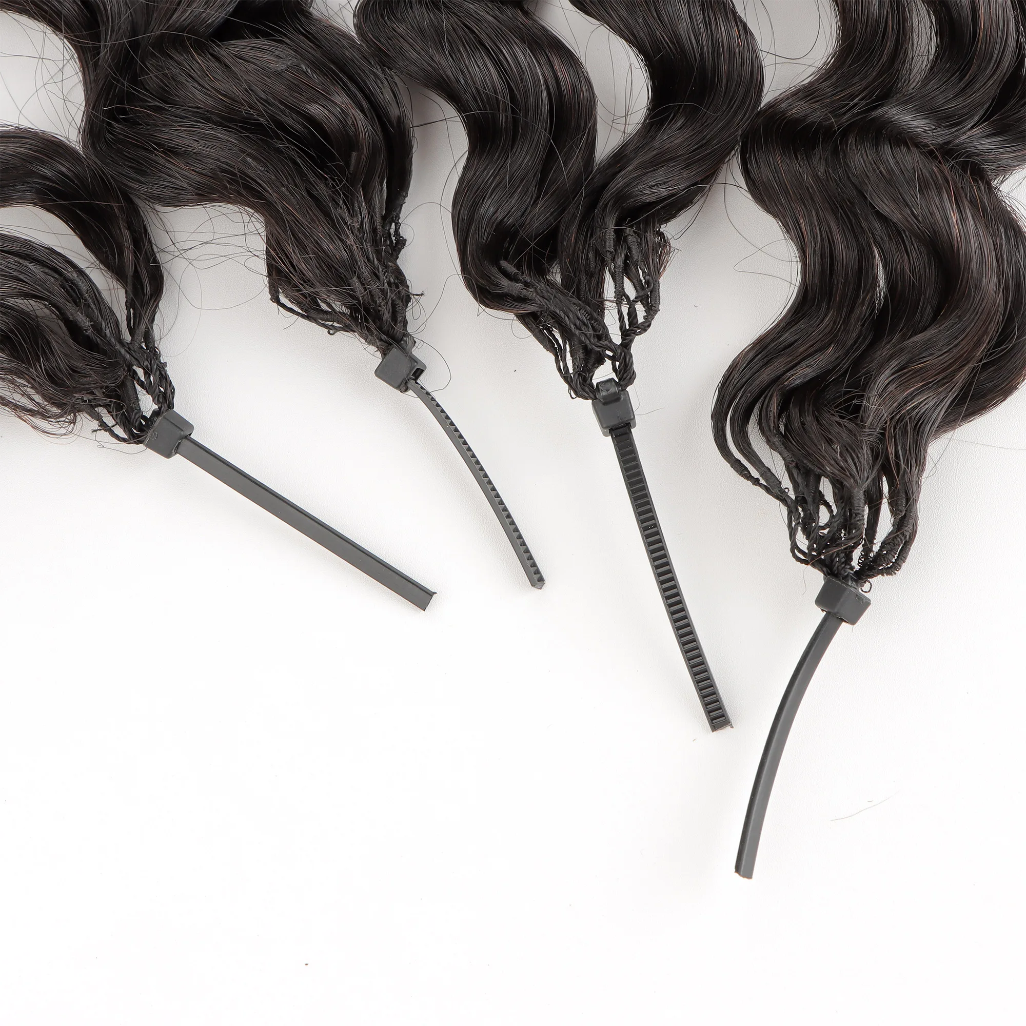 Vast New Style Invisible Hand Tied Feathers Hair Extensions Hair Feathers Weft Hair Extensions for Women