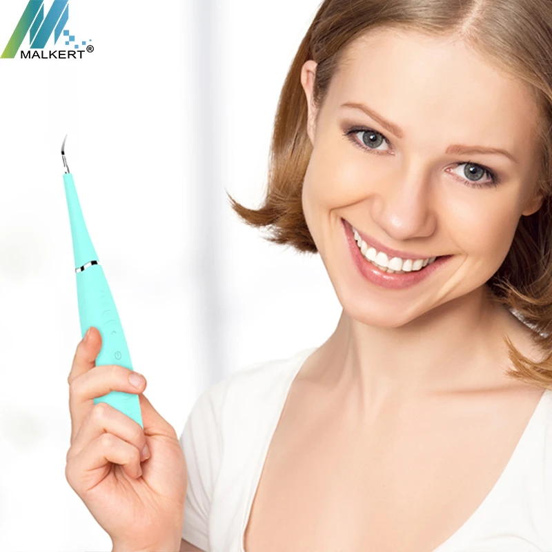 
MALKERT 2021 Rechargeable Water Flosser OEM Package Dental Ultrasonic electric teeth cleaner 