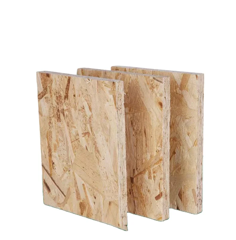 China Manufacturer WBP Glue Surface Finished One or Double Side OSB Boards Particle Board for Apartment Use