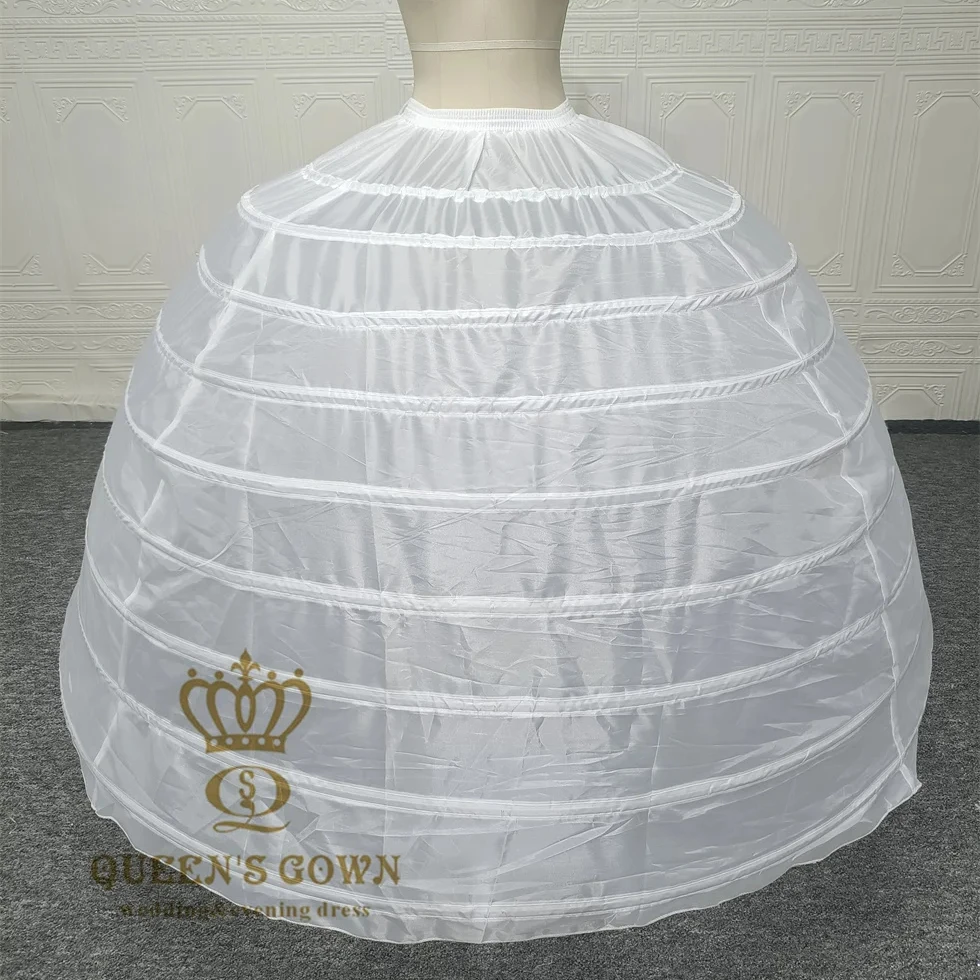 QUEENSGOWN Big 9 Hoops Petticoat Spherical Petticoat for Ball Gown Party Dress Good bearing capacity wedding dress accessory