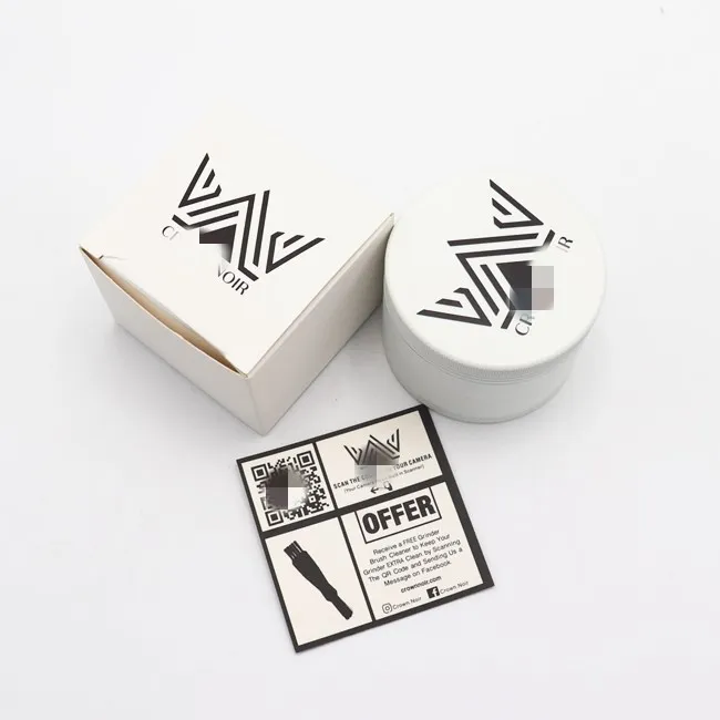 Smoking accessories Custom Logo 4 Layers Alloy Tobacco grinder 50mm 55mm 63mm metal herb grinder new Magnet Grinder Weed